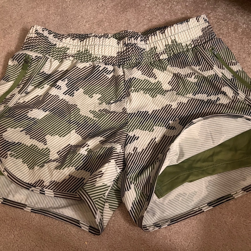 New Camo running shorts